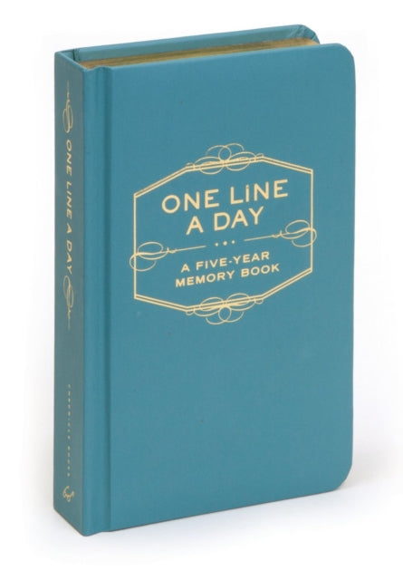 Blue One Line A Day Journal