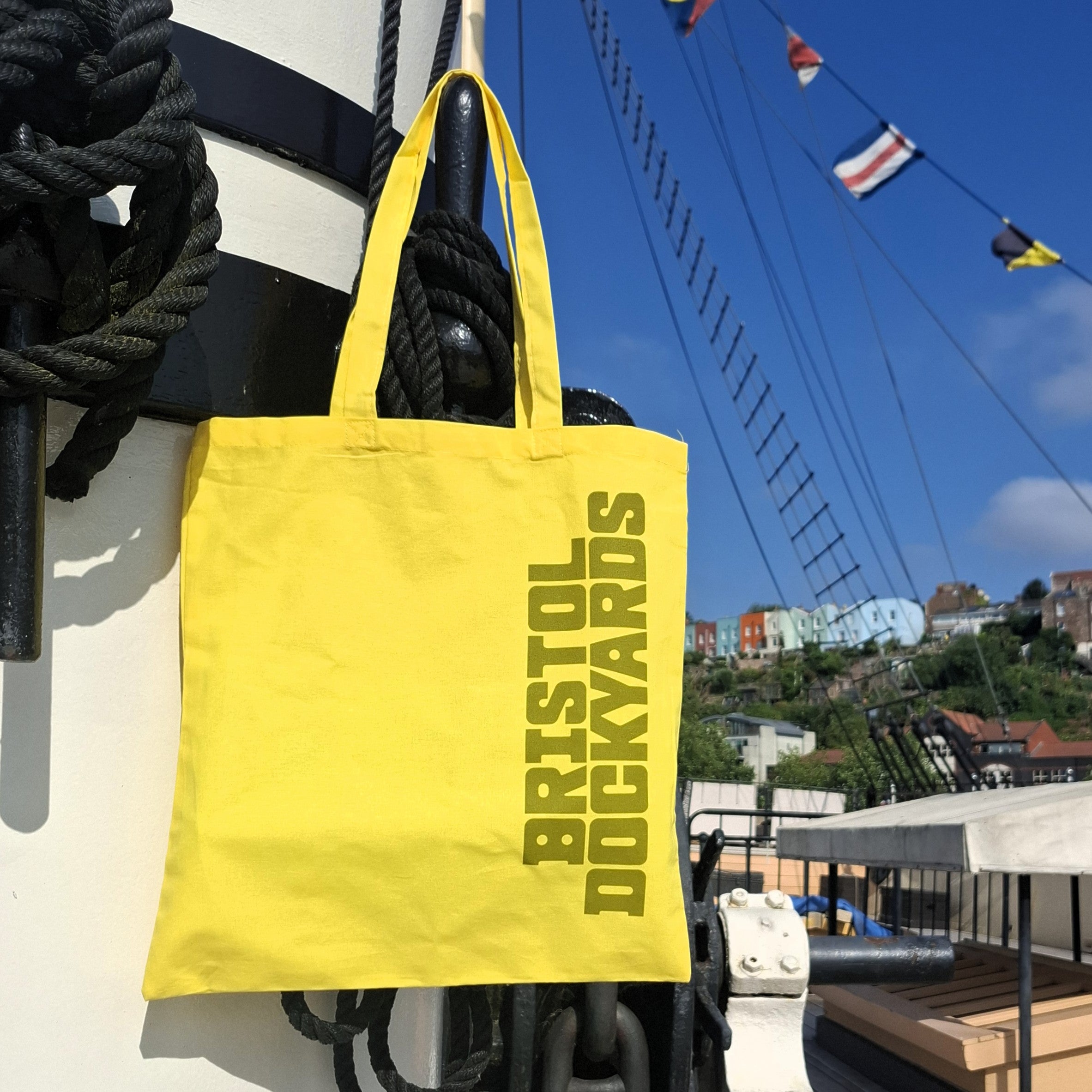 Bristol Dockyards Tote Bag