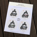Brunel Ezen Frog Stickers