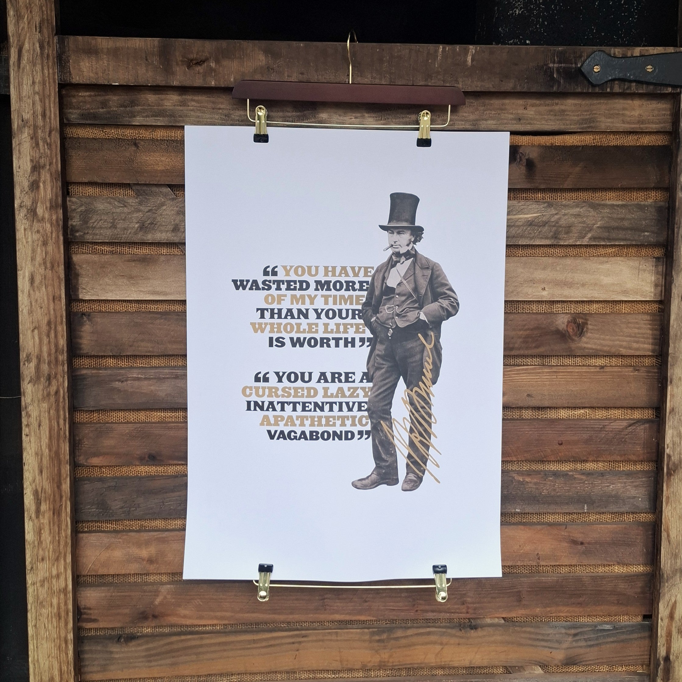 Brunel's Quotes Poster