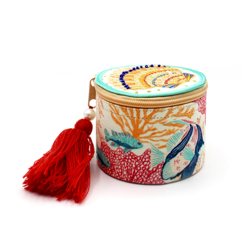 Coral Shell Box