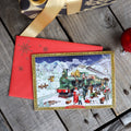 Around the Town Advent Calendar Cards