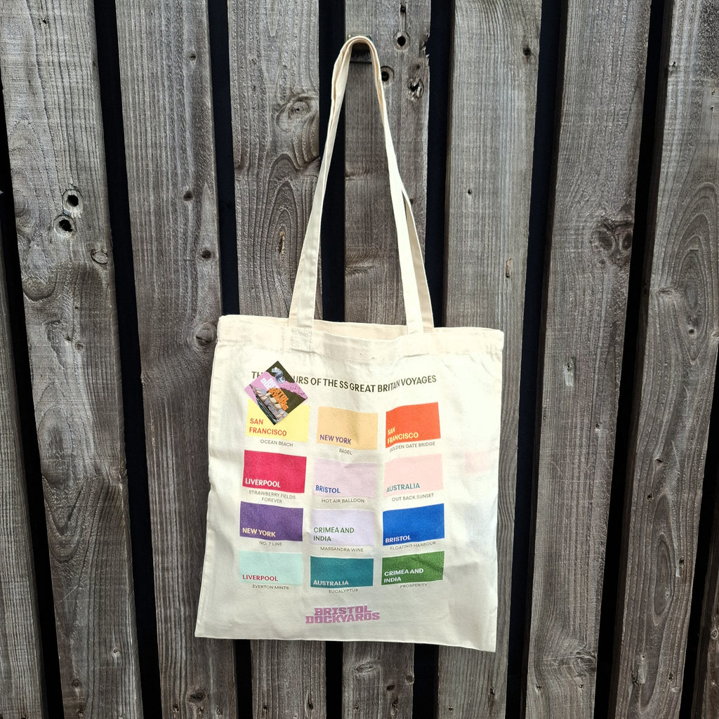 Colours of the SS Great Britain Tote Bag