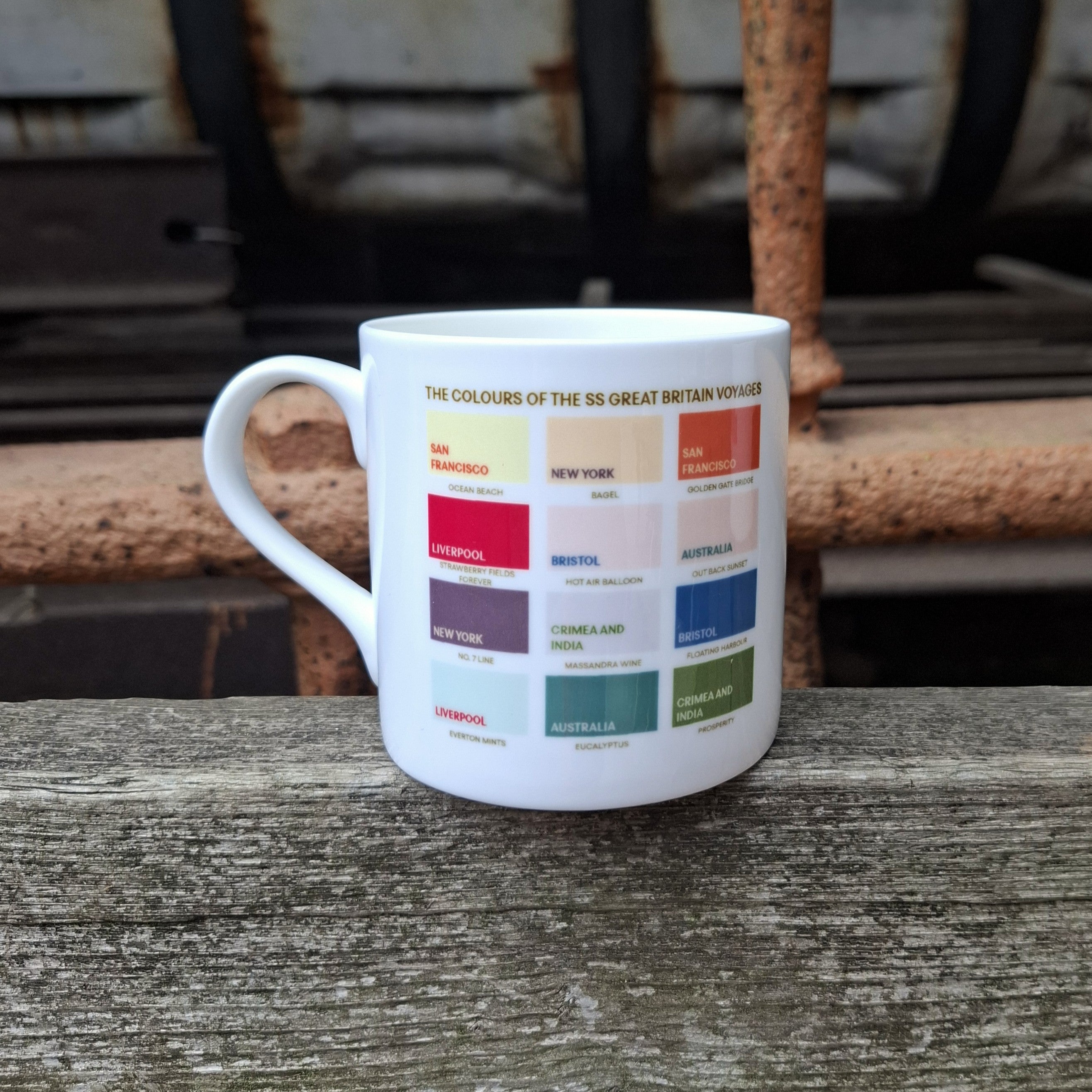 Colours of the SS Great Britain Mug