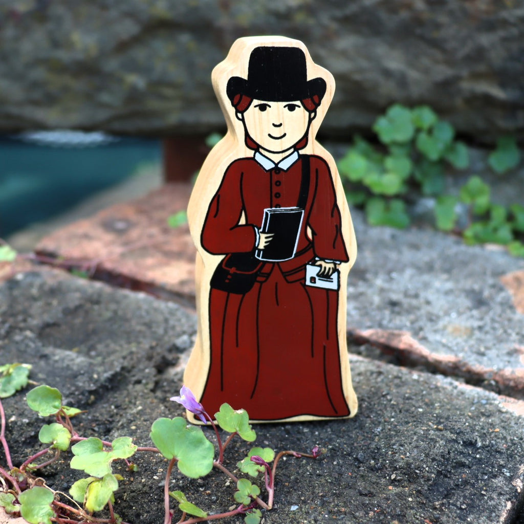Frances Duberly Wooden Character