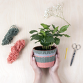 Knit Your Own Planter Cover Kit (Crafters)