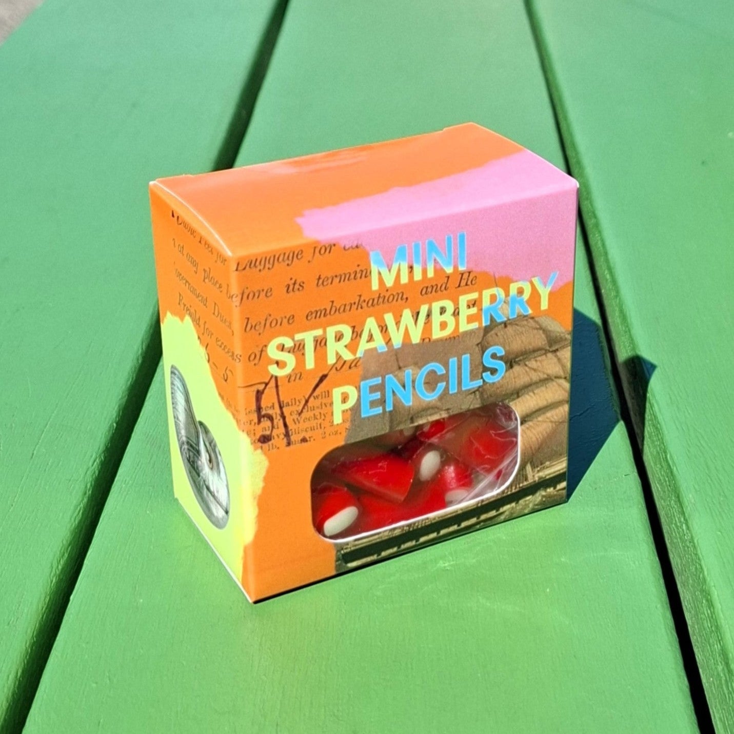Mini Strawberry Pencils