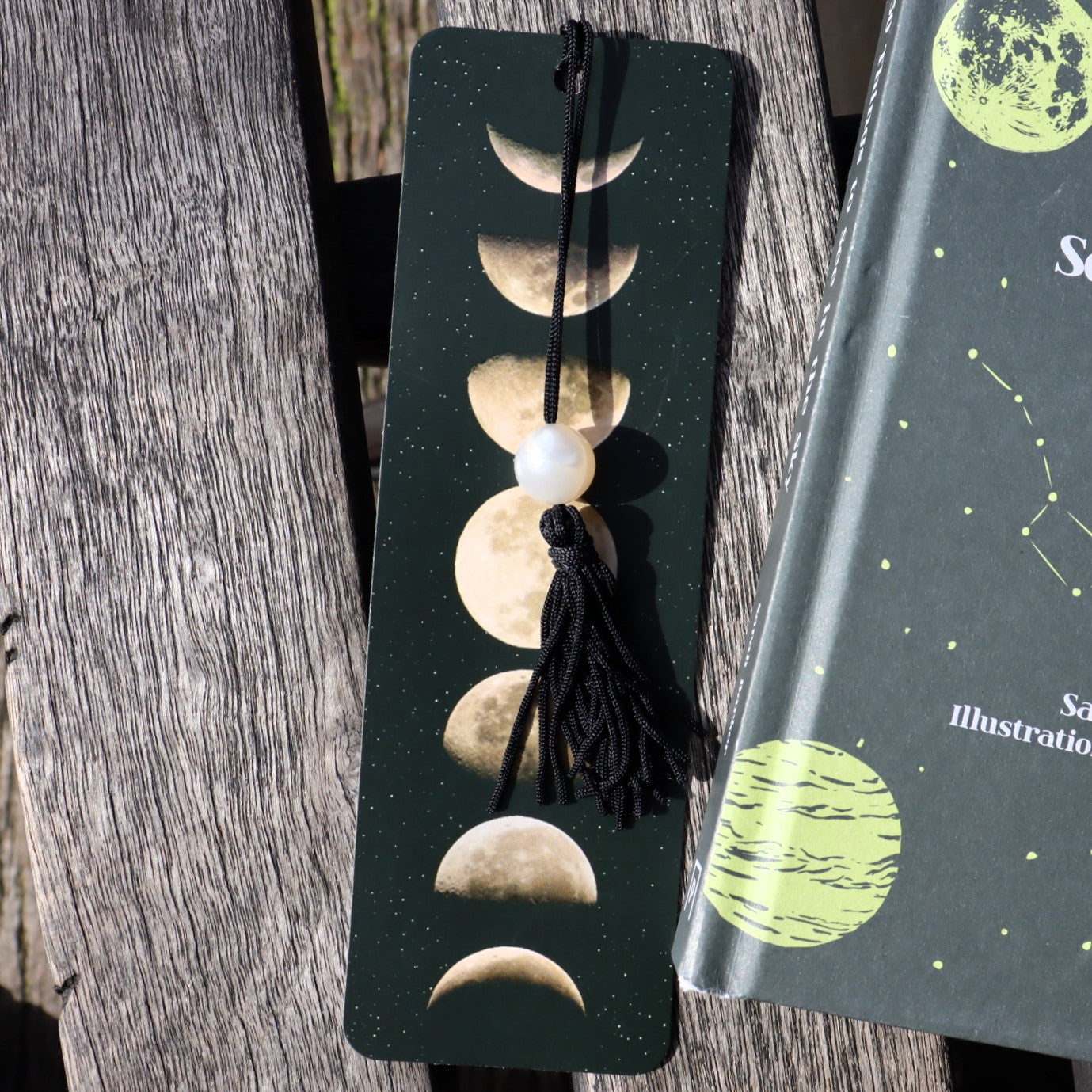 Moon Phases Bookmark