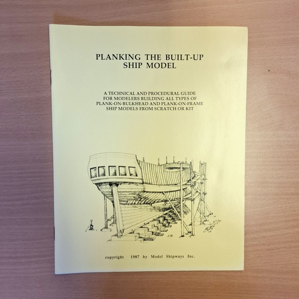 A technical and procedural guide for modellers building all types of plank-on-bulkhead and plank-on-frame ship models from scratch or kit.