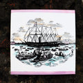 SSGB x Bev Milward Hand-Painted Ship Tile