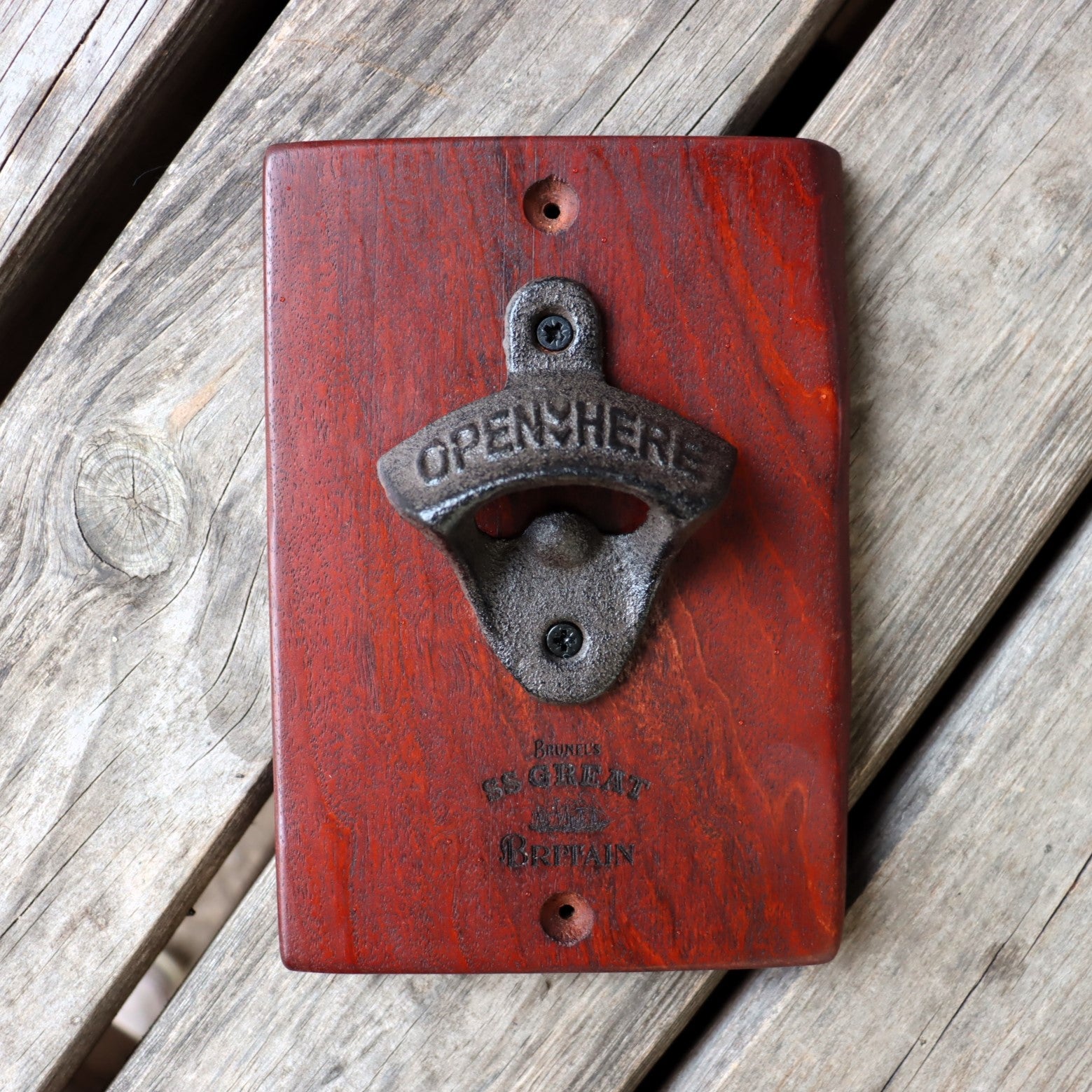SS Great Britain Legacy Wall Mounted Bottle Opener