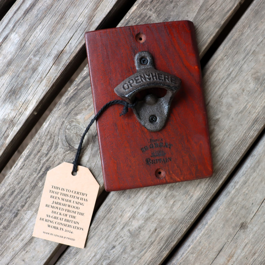 SS Great Britain Legacy Wall Mounted Bottle Opener