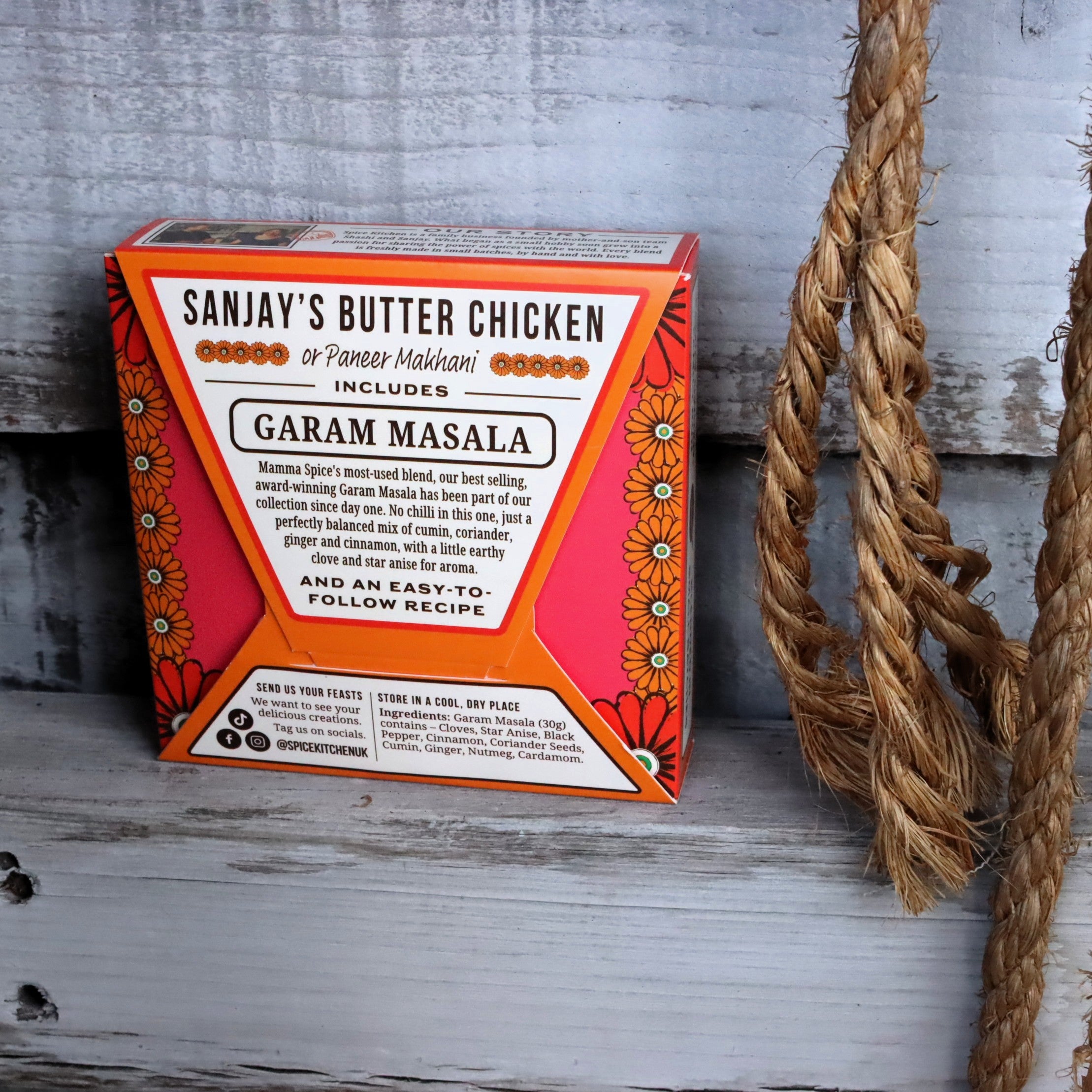 Sanjay's Butter Chicken Recipe Kit