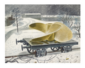 Ship's Screw on a Railway Truck Greetings Card