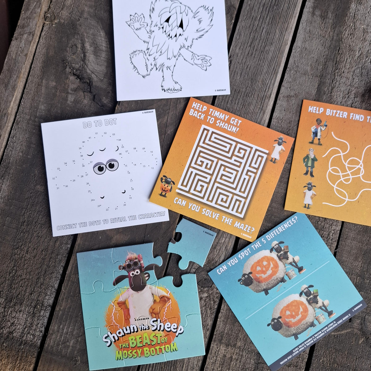Activity Set (Shaun the Sheep: Beast of Mossy Bottom)
