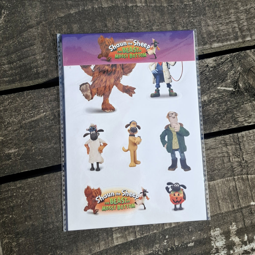Sticker Set (Shaun the Sheep: Beast of Mossy Bottom)