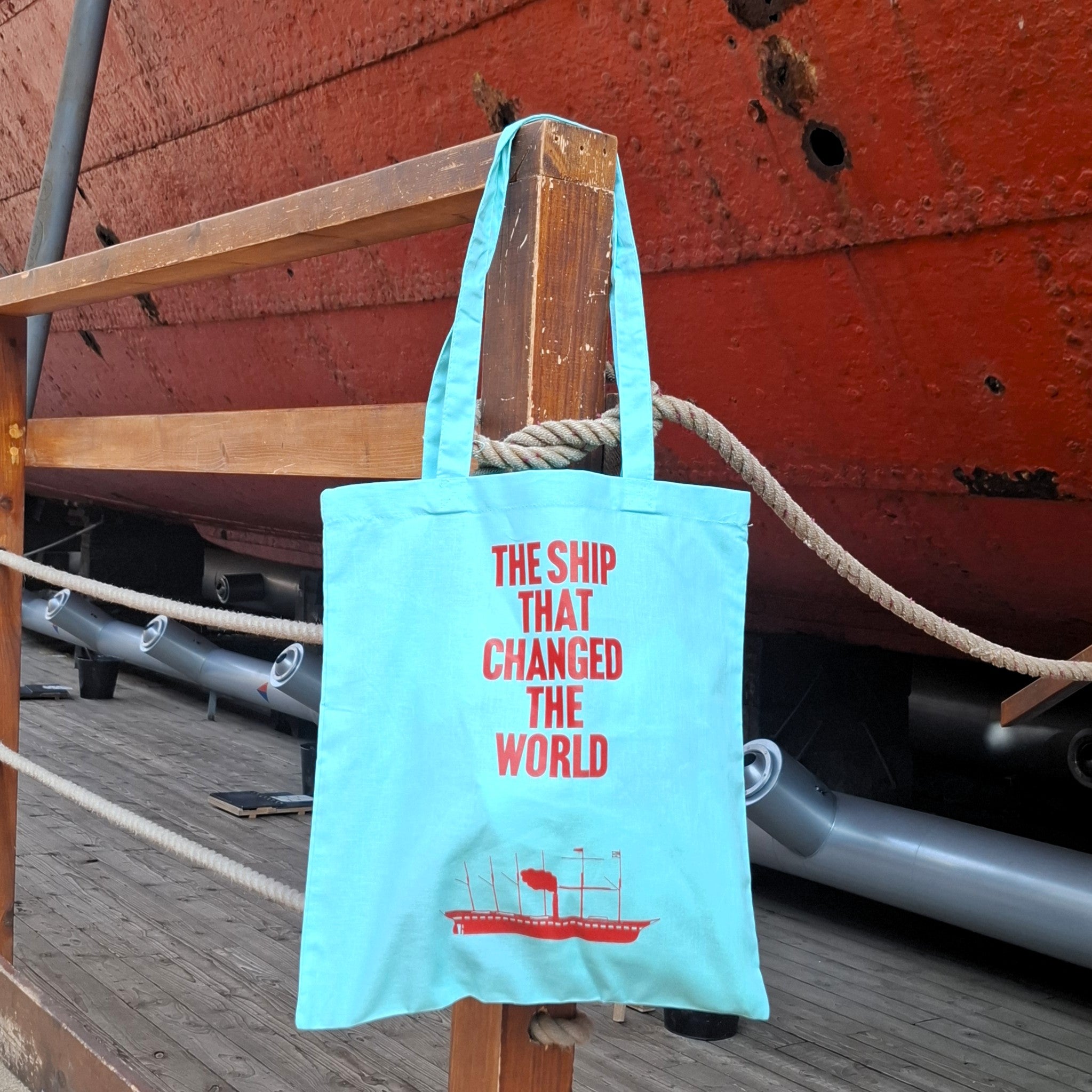 Ship That Changed The World Tote Bag