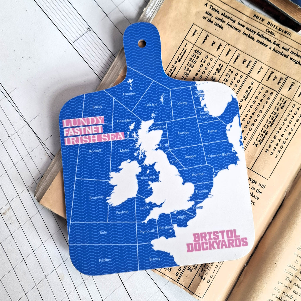 Shipping Forecast Paddle Board