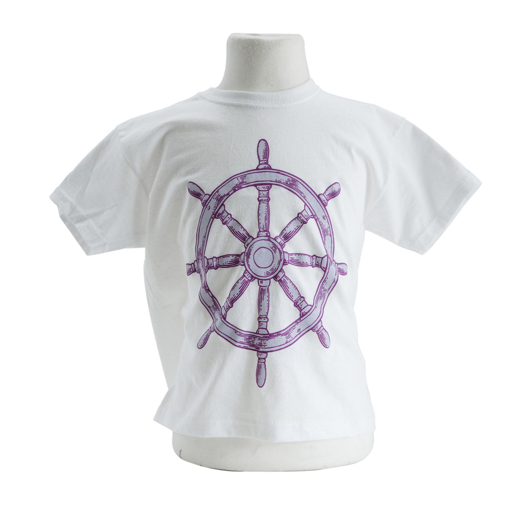 Ships Wheel Kids T-Shirt