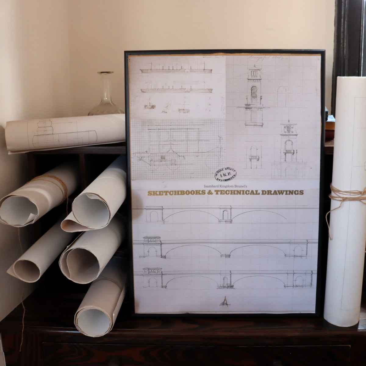 Technical Drawing Poster – Bristol Dockyards Shop