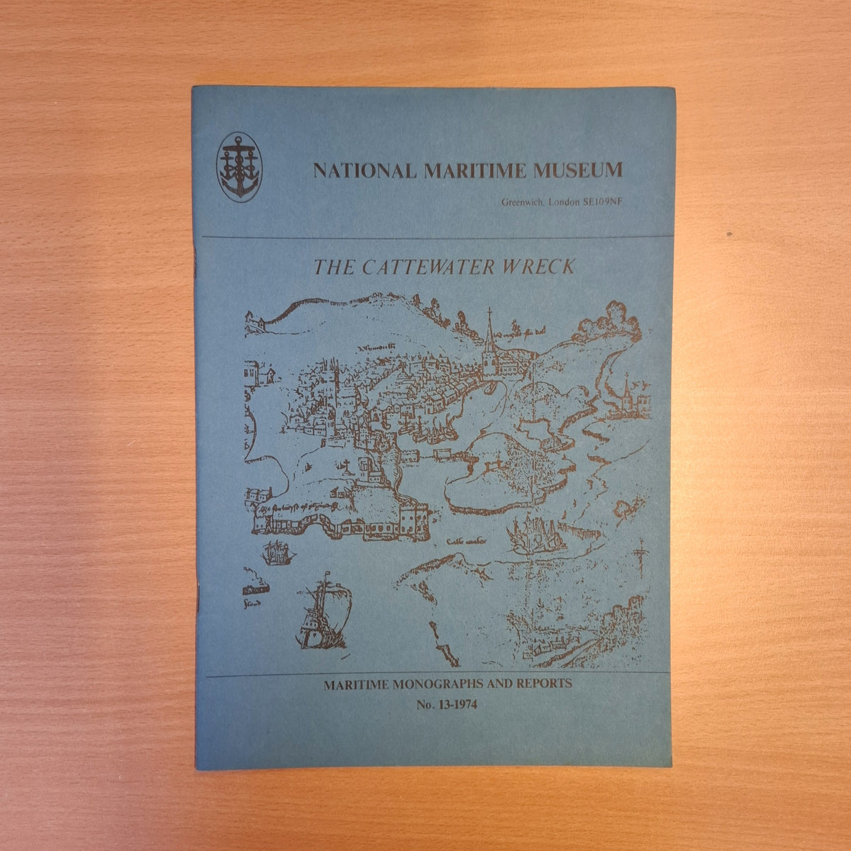 An interim report on the wreck discovered in the Cattewater, Plymouth on 20th June 1973. Compiled by Austin C Carpenter, K H Ellis and J E G McKee.