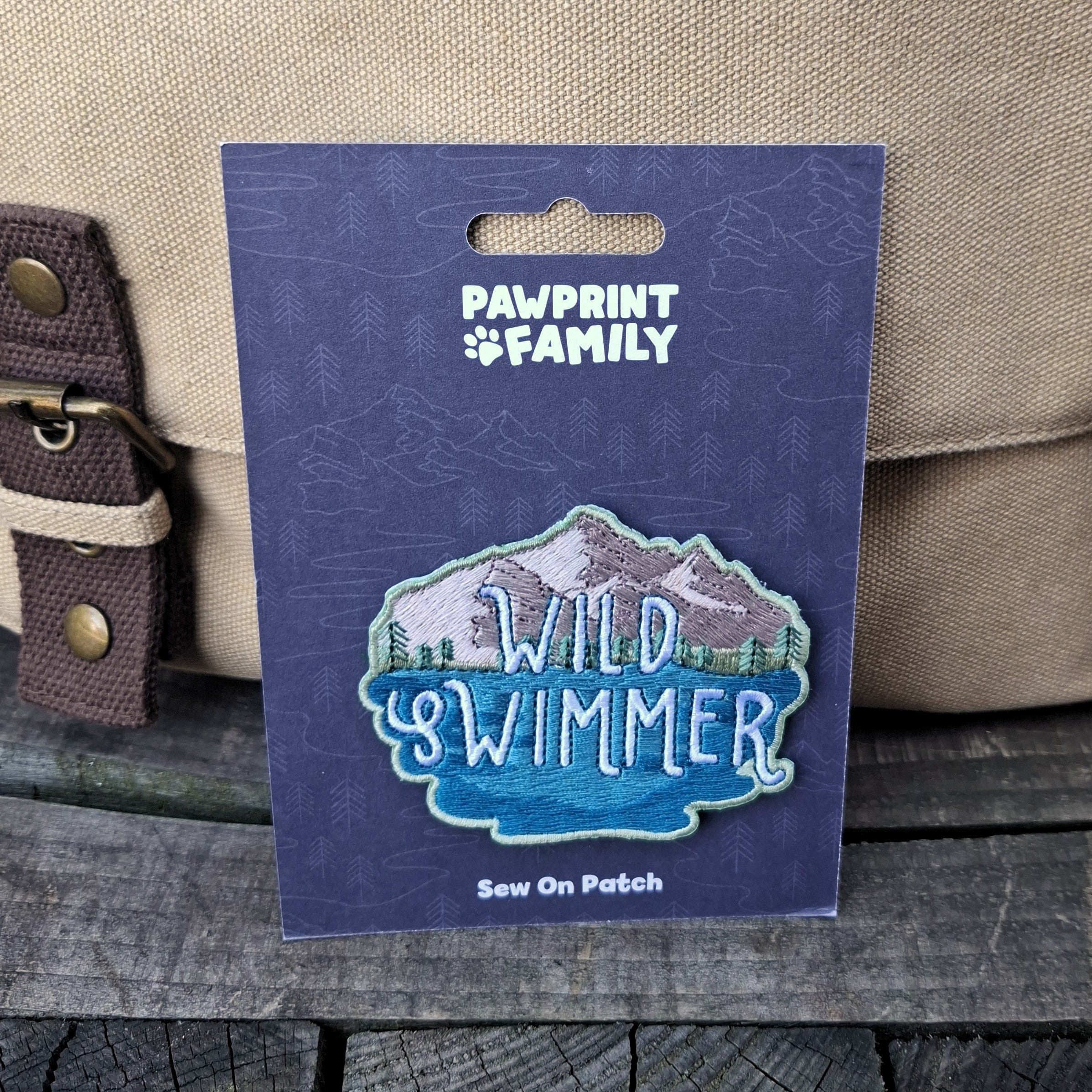 Wild Swimmer Sew on Patch