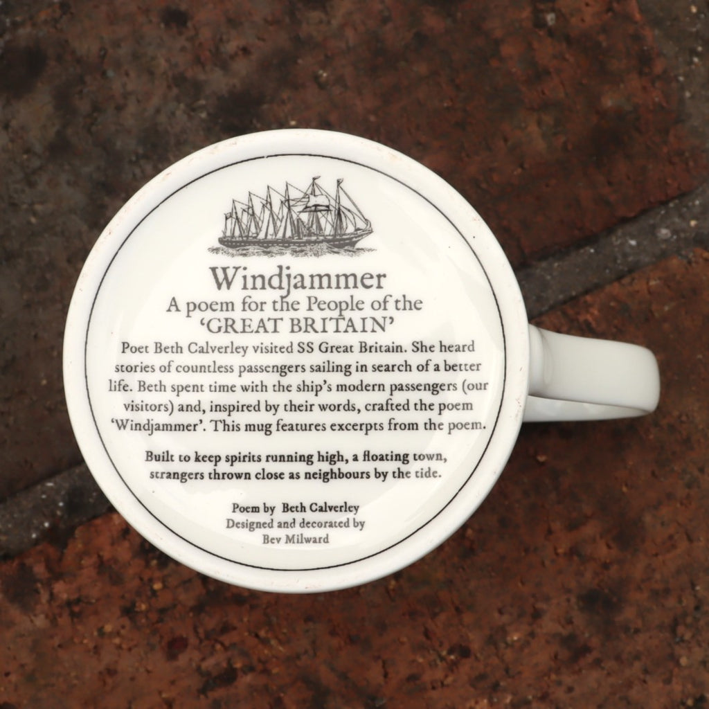 SSGB x Bev Milward Windjammer Mug