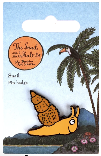 The Snail and the Whale Pin Badge