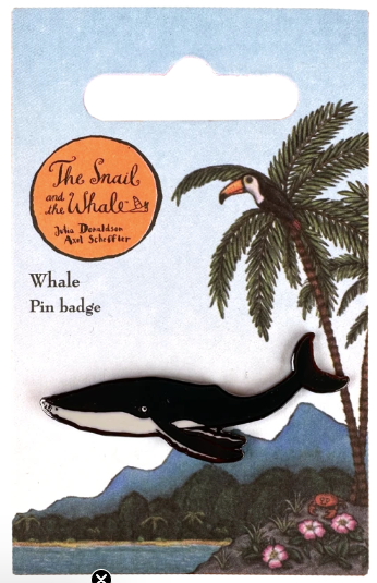 The Snail and the Whale Pin Badge