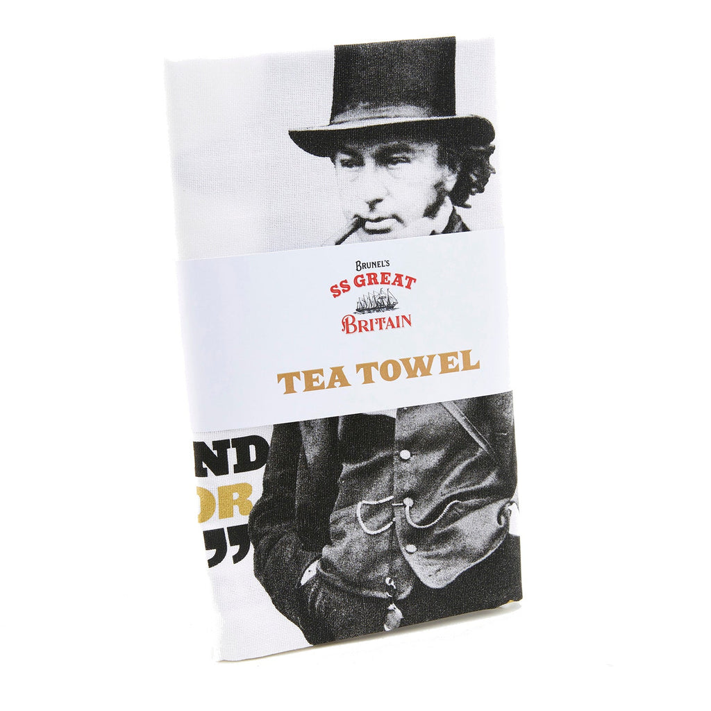 Brunel's Quotes Tea Towel