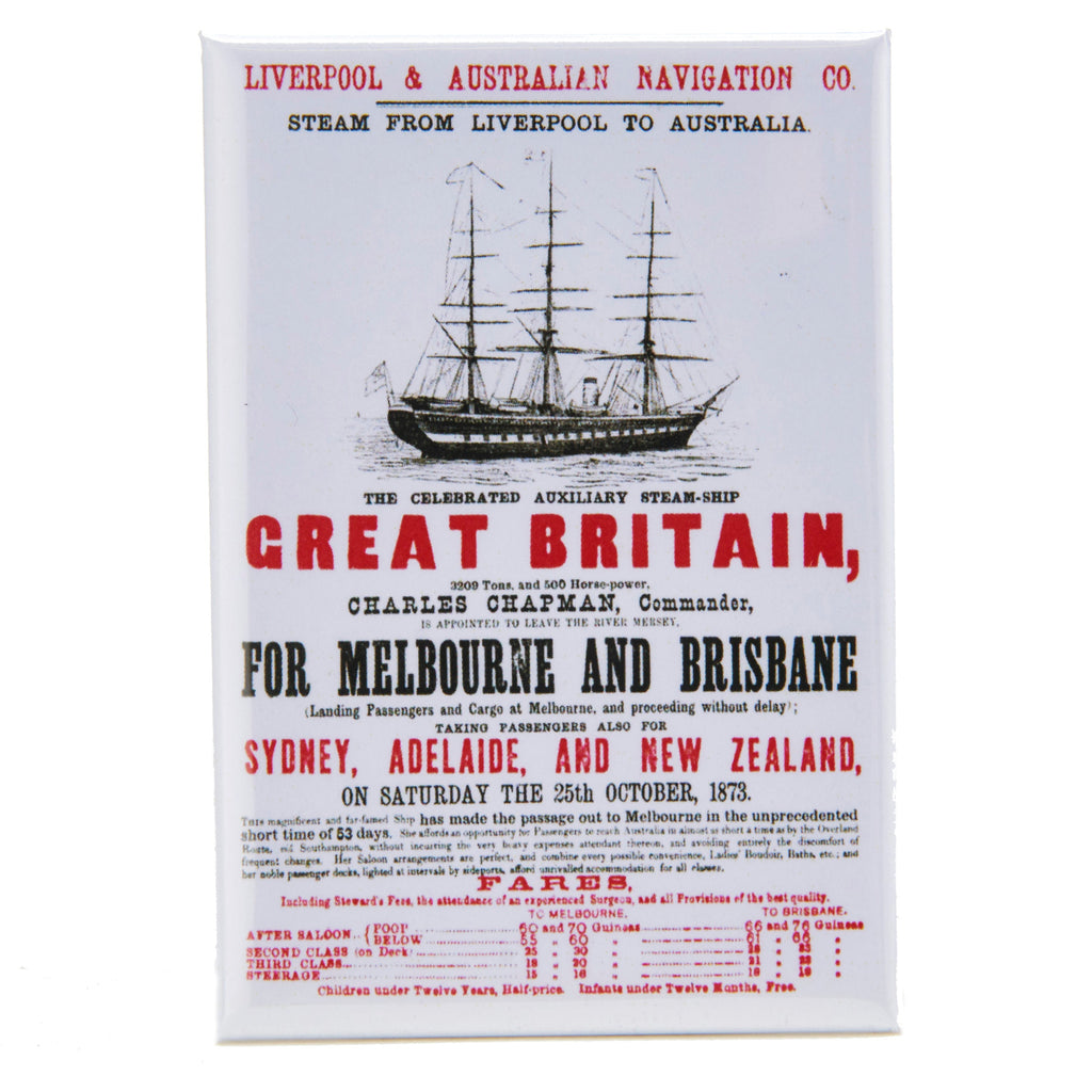 Melbourne Print Magnet